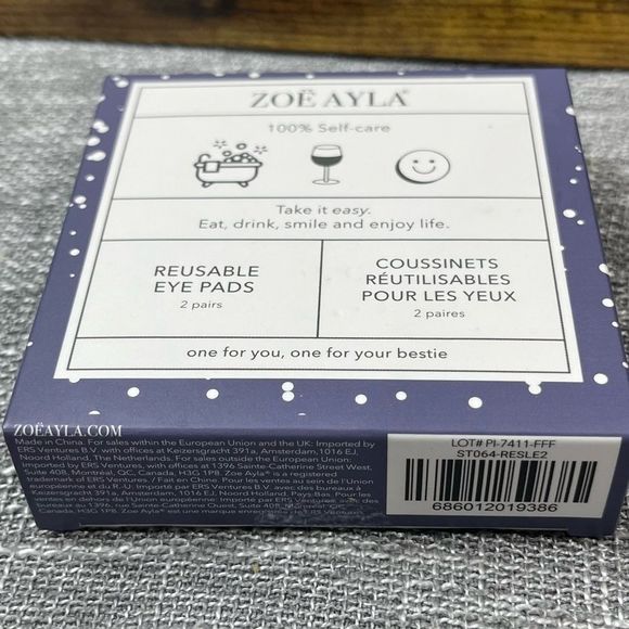 NIB Zoe Ayla Reusable Eye Pads. - Picture 3 of 3